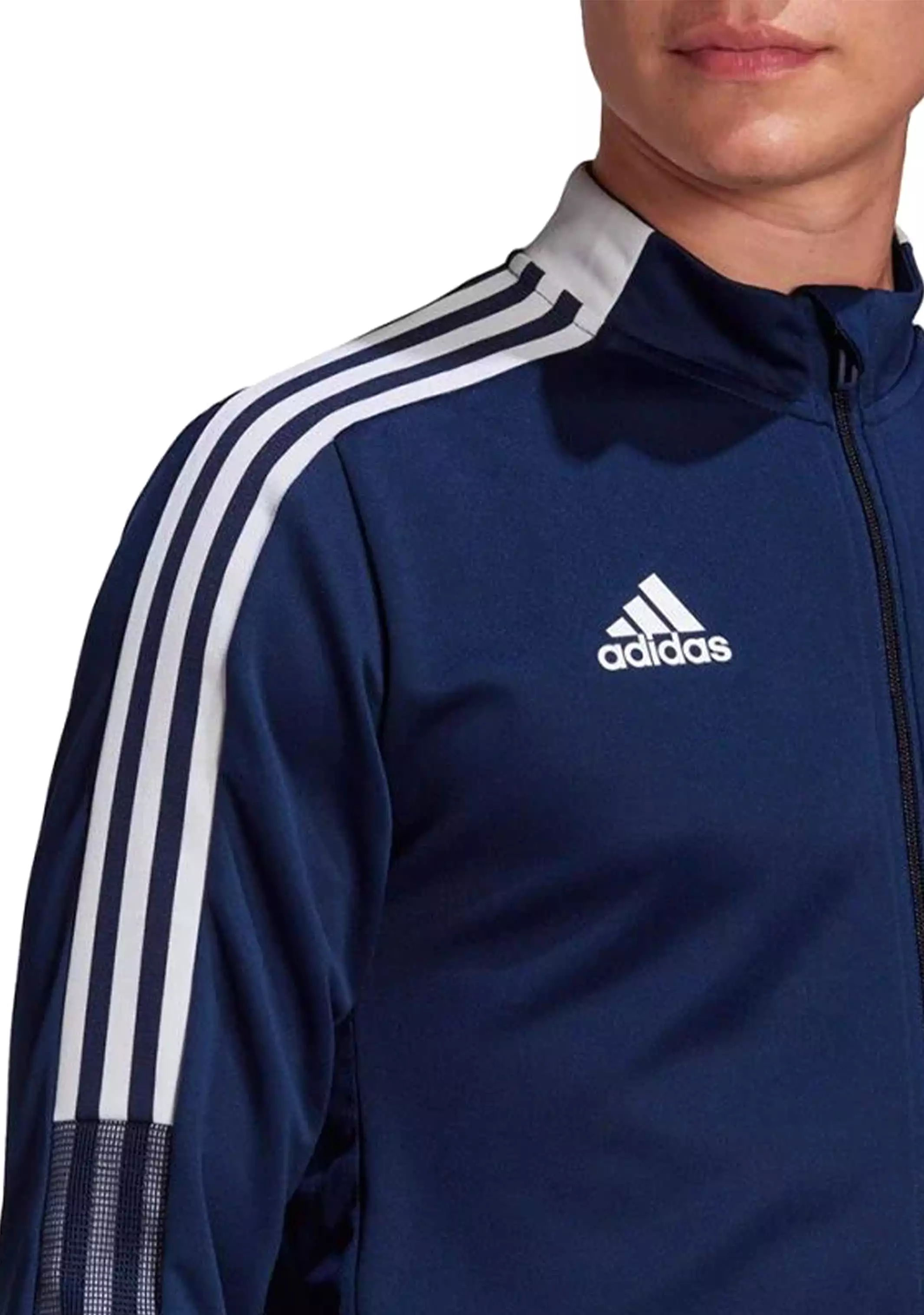 Adidas Mens Tiro 21 Jacket Navy <br> GH4474