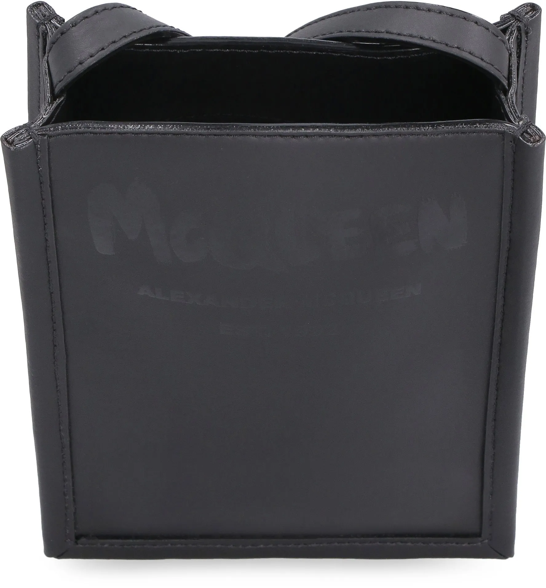 Alexander McQueen Logo PRint Edge Mini Crossbody Bag