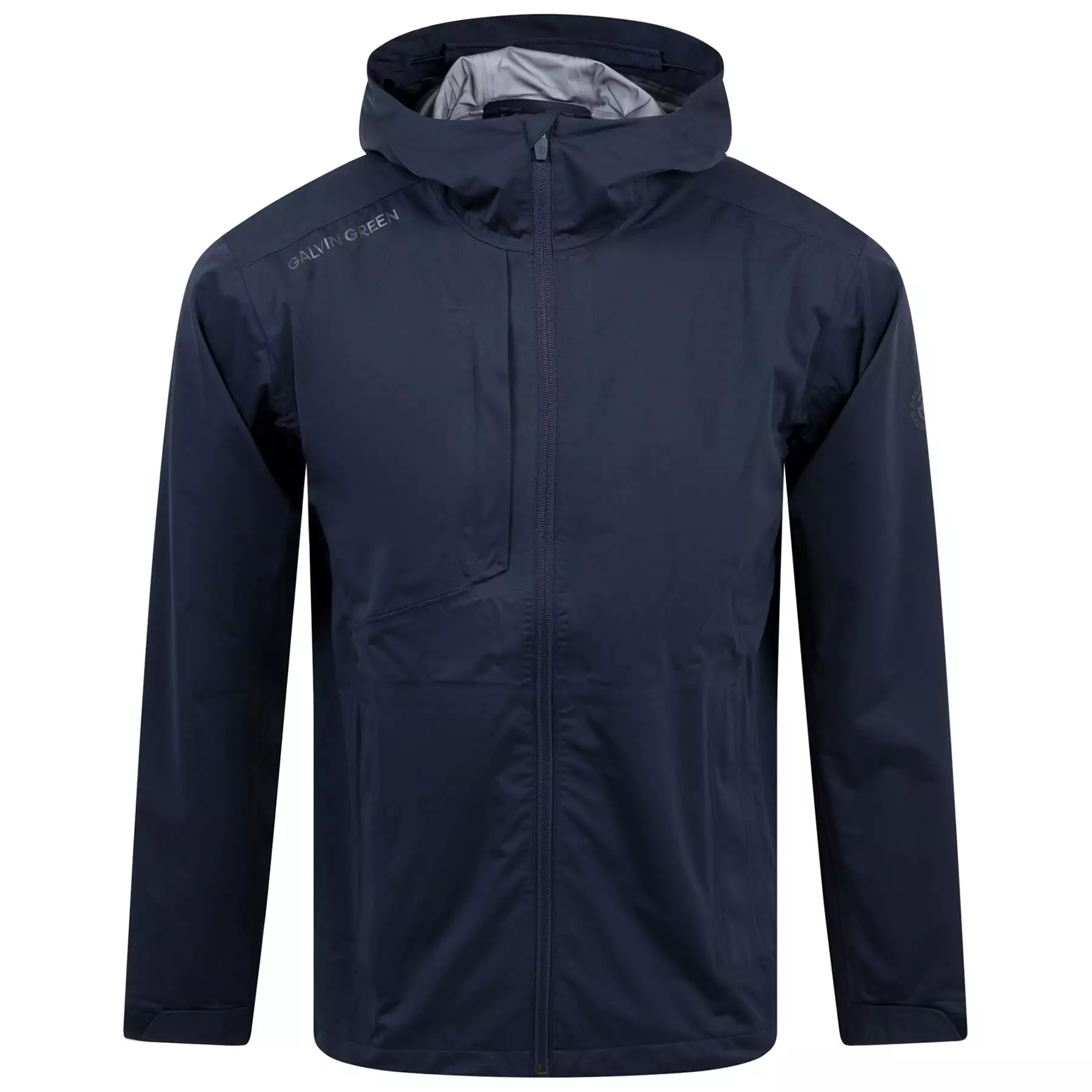 Amos Gore-Tex Full Zip Hooded Waterproof Jacket Navy - SS24