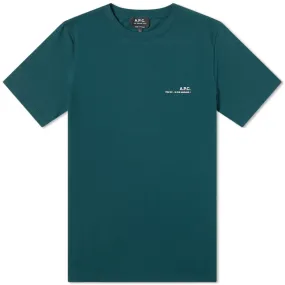 A.P.C. Item Logo T-ShirtDark Green