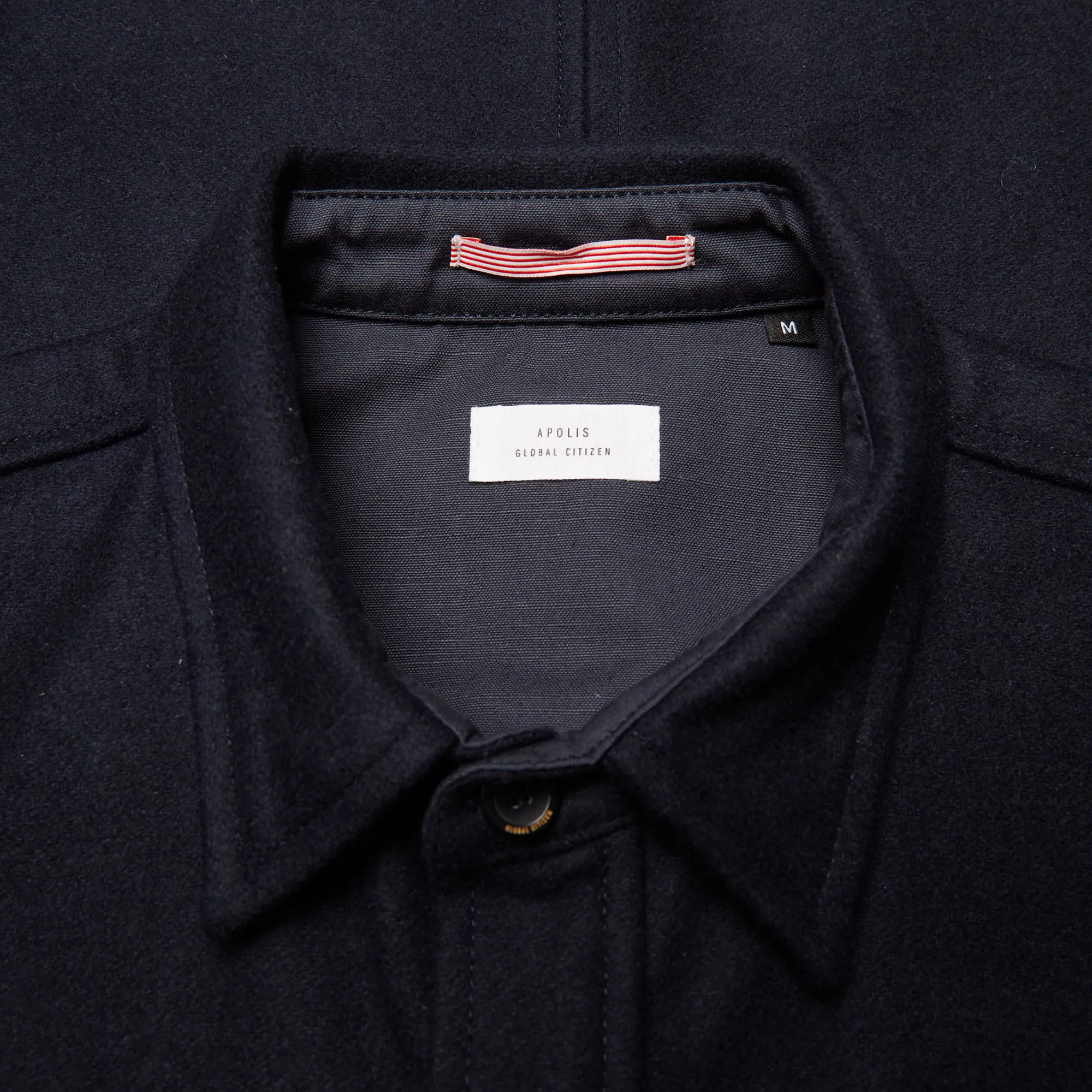 Apolis Wool CPO Shirt JacketNavy