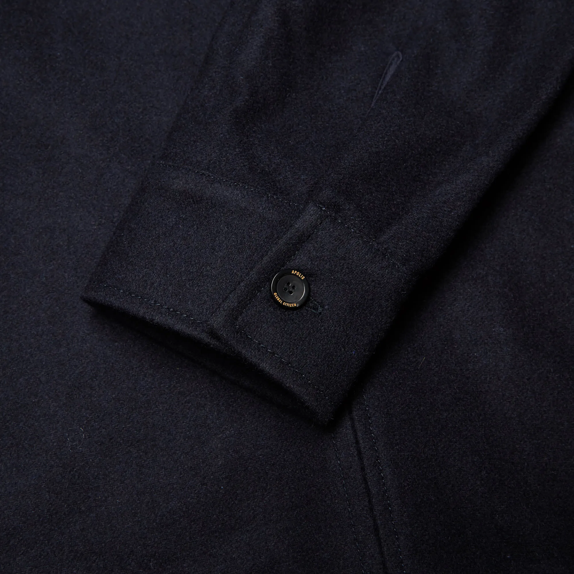 Apolis Wool CPO Shirt JacketNavy