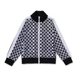 Black & White Check Pattern Jacket