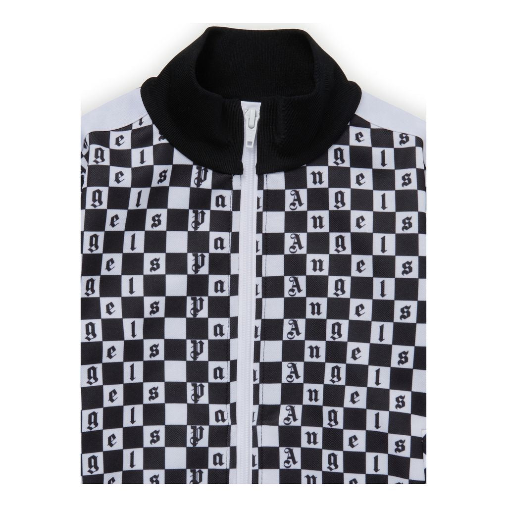 Black & White Check Pattern Jacket