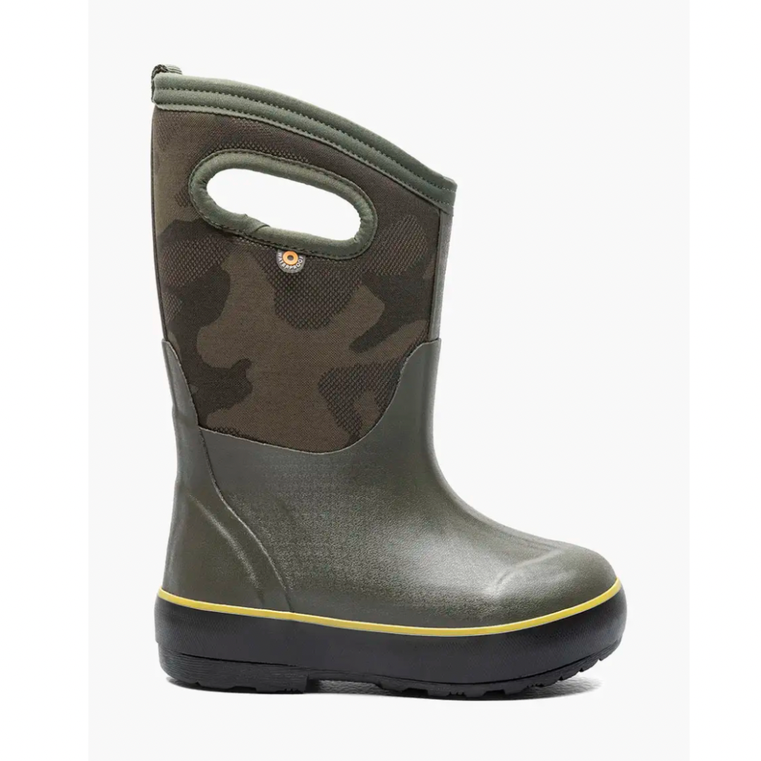 BOGS Dark Green Tonal Camo Classic Boots