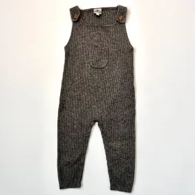 Bonton Grey Knitted Romper: 12 Months