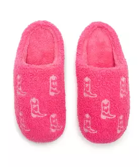 Boots Slippers - Pink