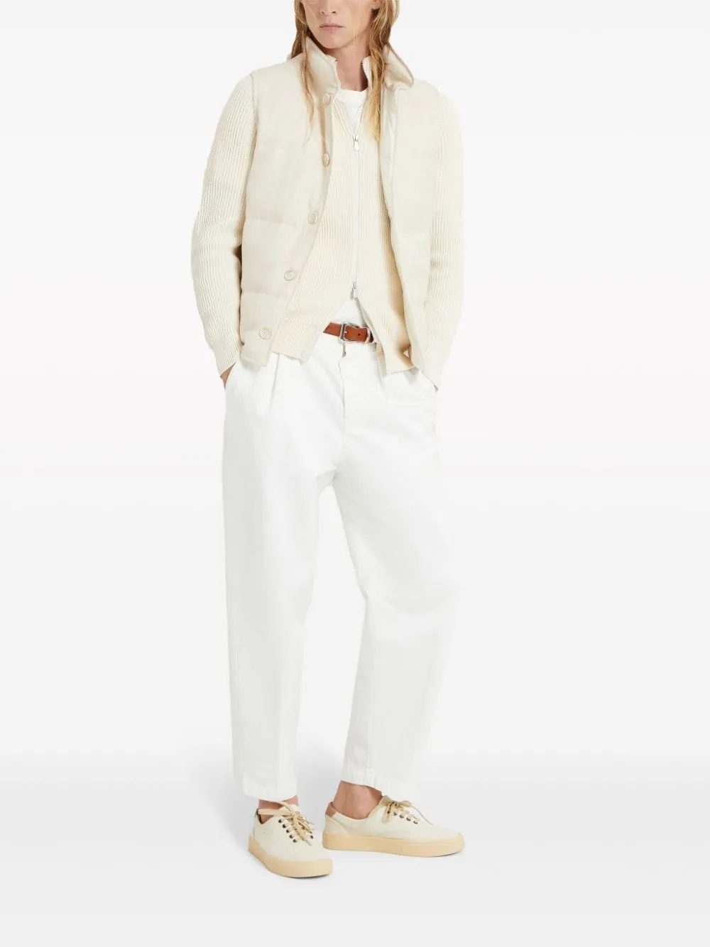 Brunello Cucinelli Sweaters White