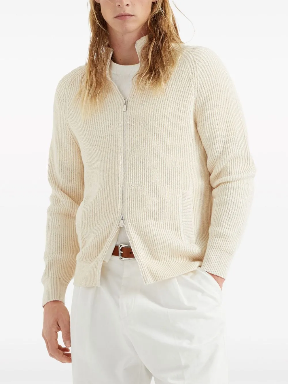 Brunello Cucinelli Sweaters White