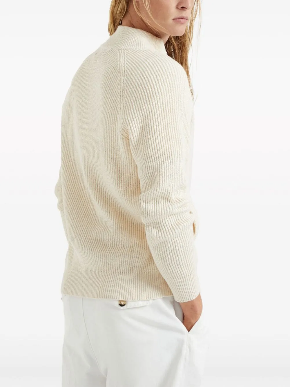 Brunello Cucinelli Sweaters White