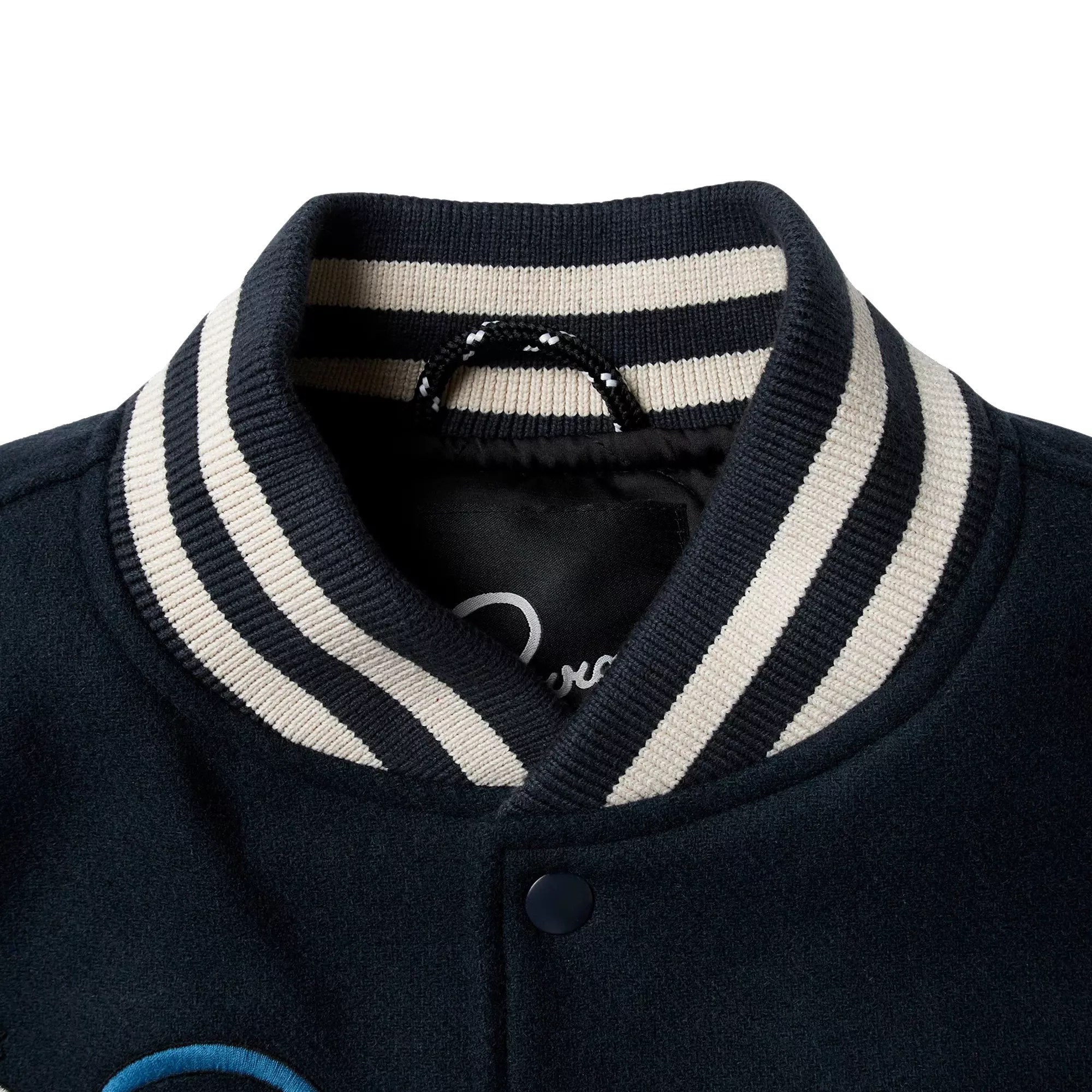 By Parra Run Sit & Bike Varsity Jacket Navy Blue 50140