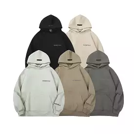 Chest Letters Printing Hooded Sweatshirts