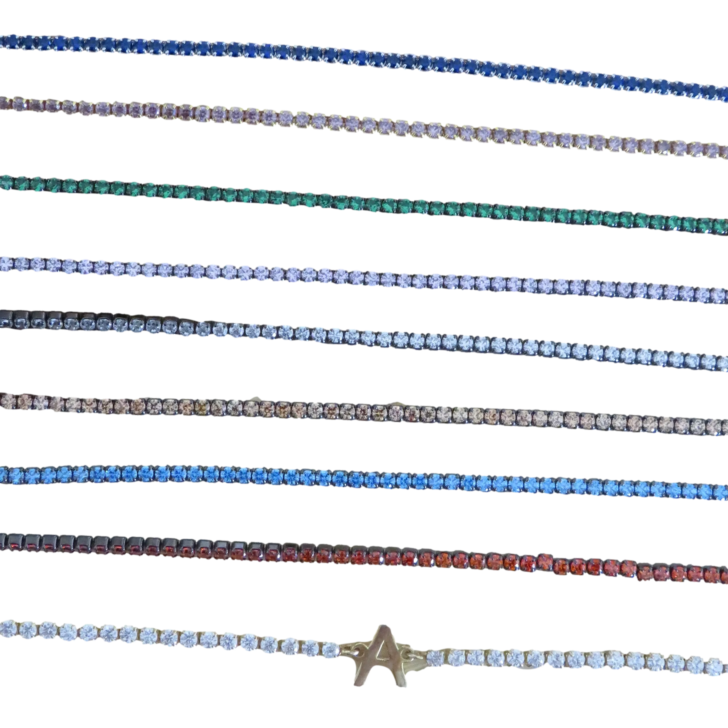 Color Tennis Bracelets