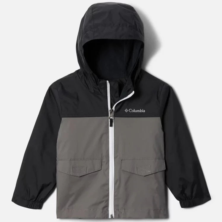 Columbia Black/City Grey Rain-Zilla Toddler Jacket