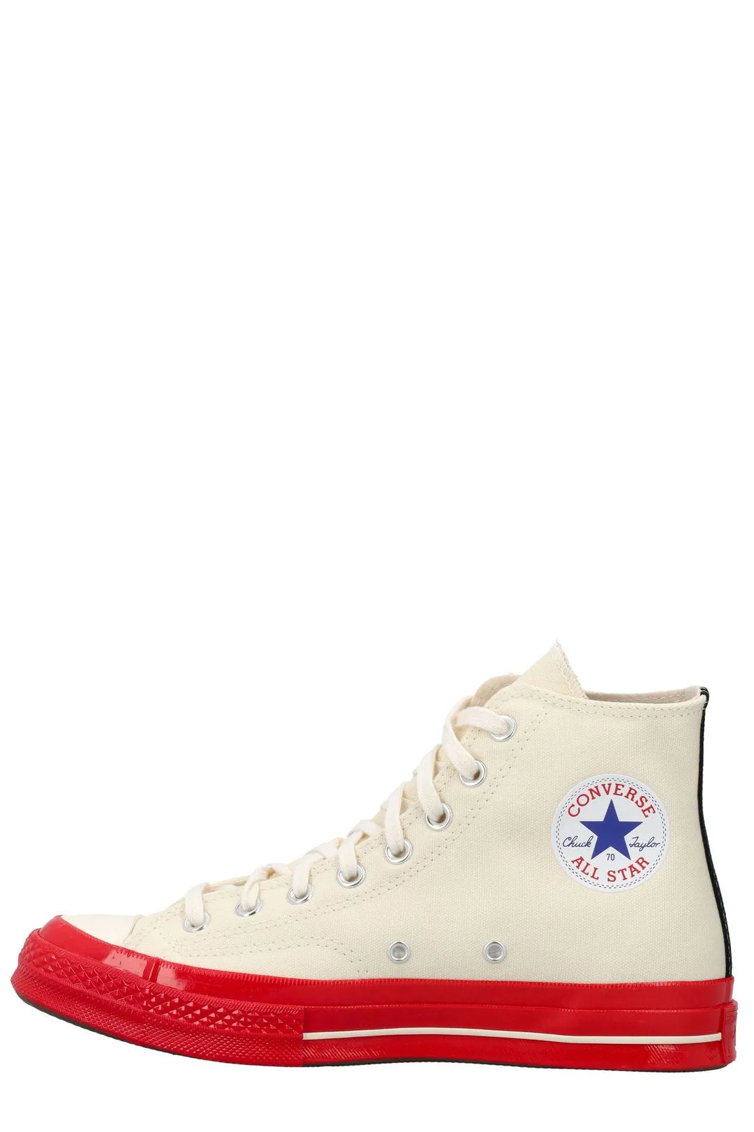 Comme Des Garons Play X Converse Chuck 70 High-Top Sneakers