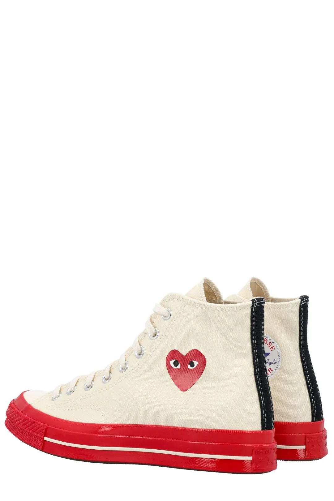 Comme Des Garons Play X Converse Chuck 70 High-Top Sneakers