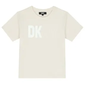 Dkny T-Shirt Logo Beige