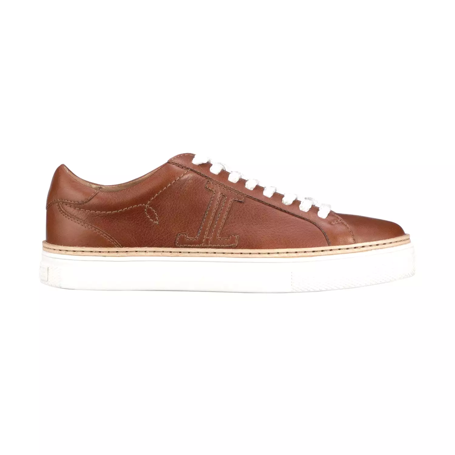 Double L lace Up Sneaker :: Whiskey