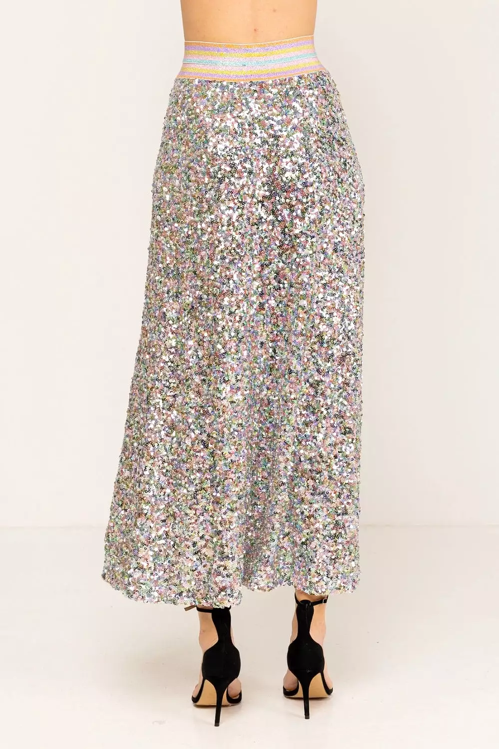 FABULOSA MIDI SKIRT SORBET