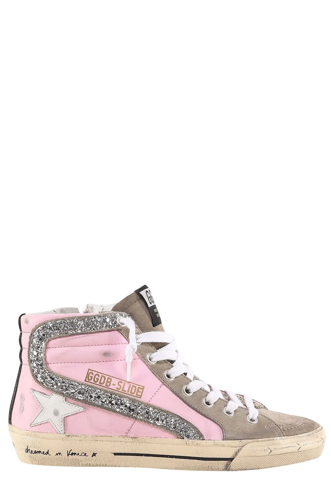 Golden Goose Deluxe Brand Slide High-Top Sneakers