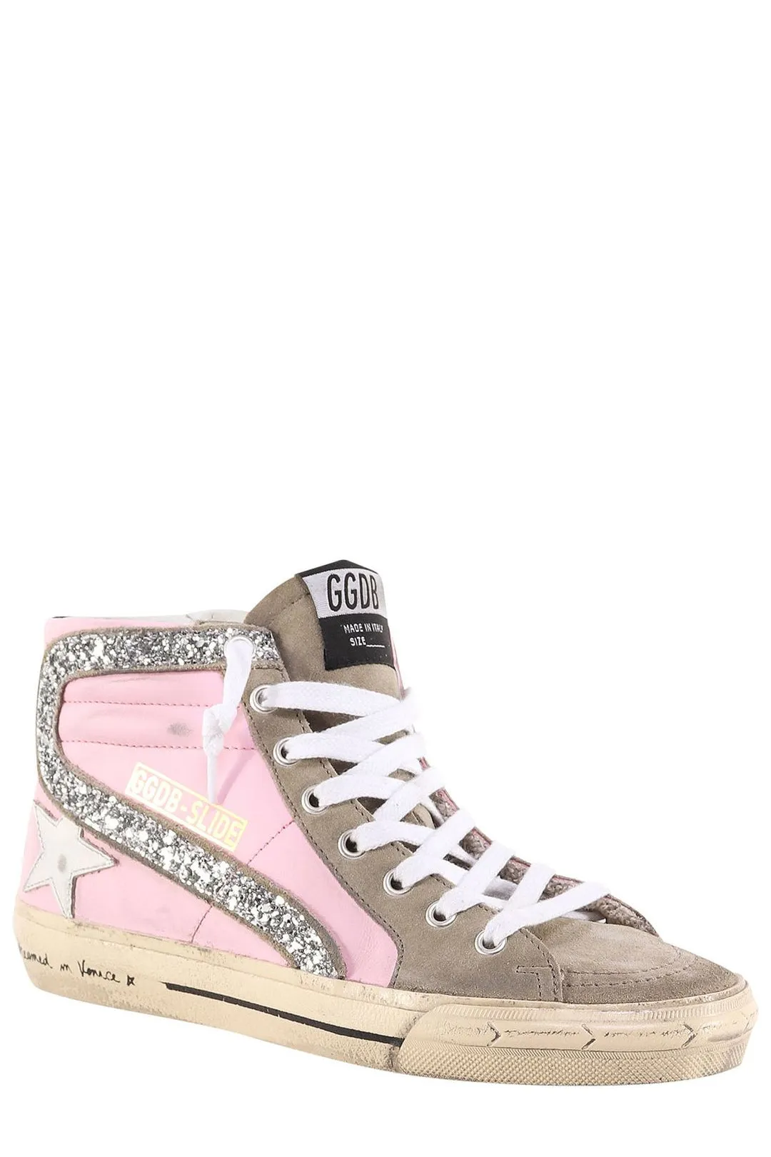 Golden Goose Deluxe Brand Slide High-Top Sneakers