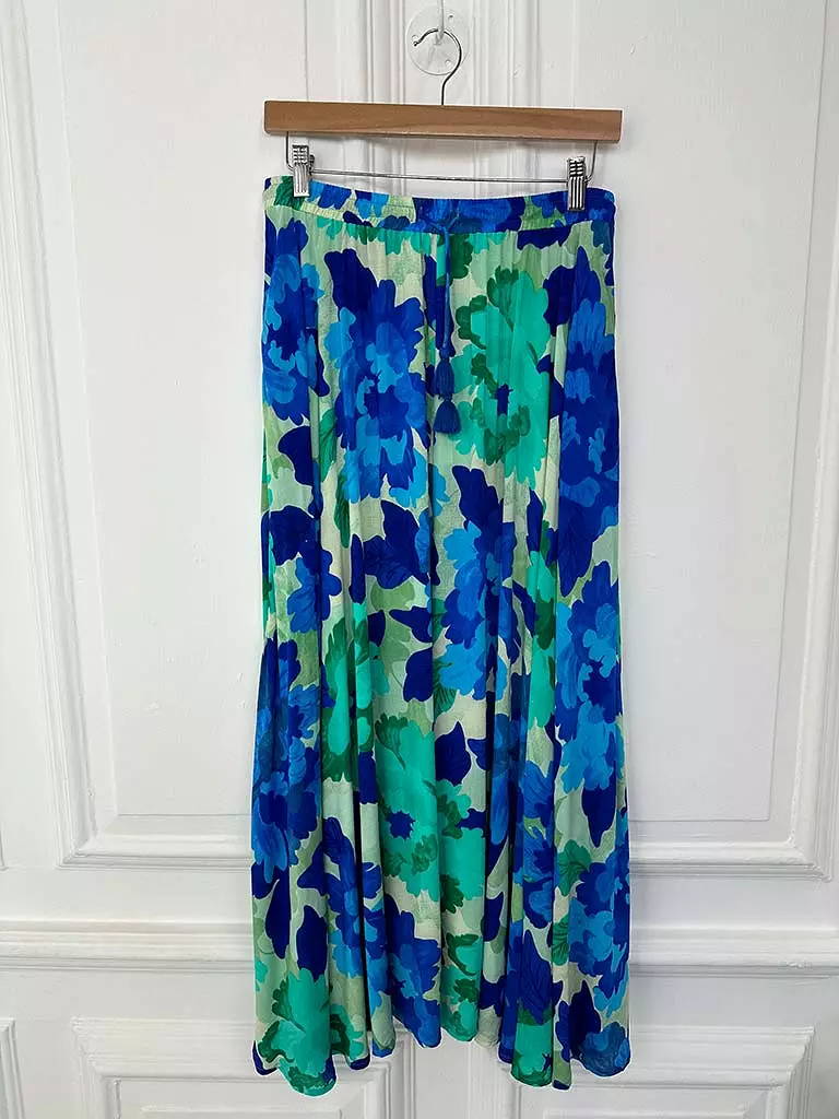 Haven Cayman Maxi Skirt - Bermuda