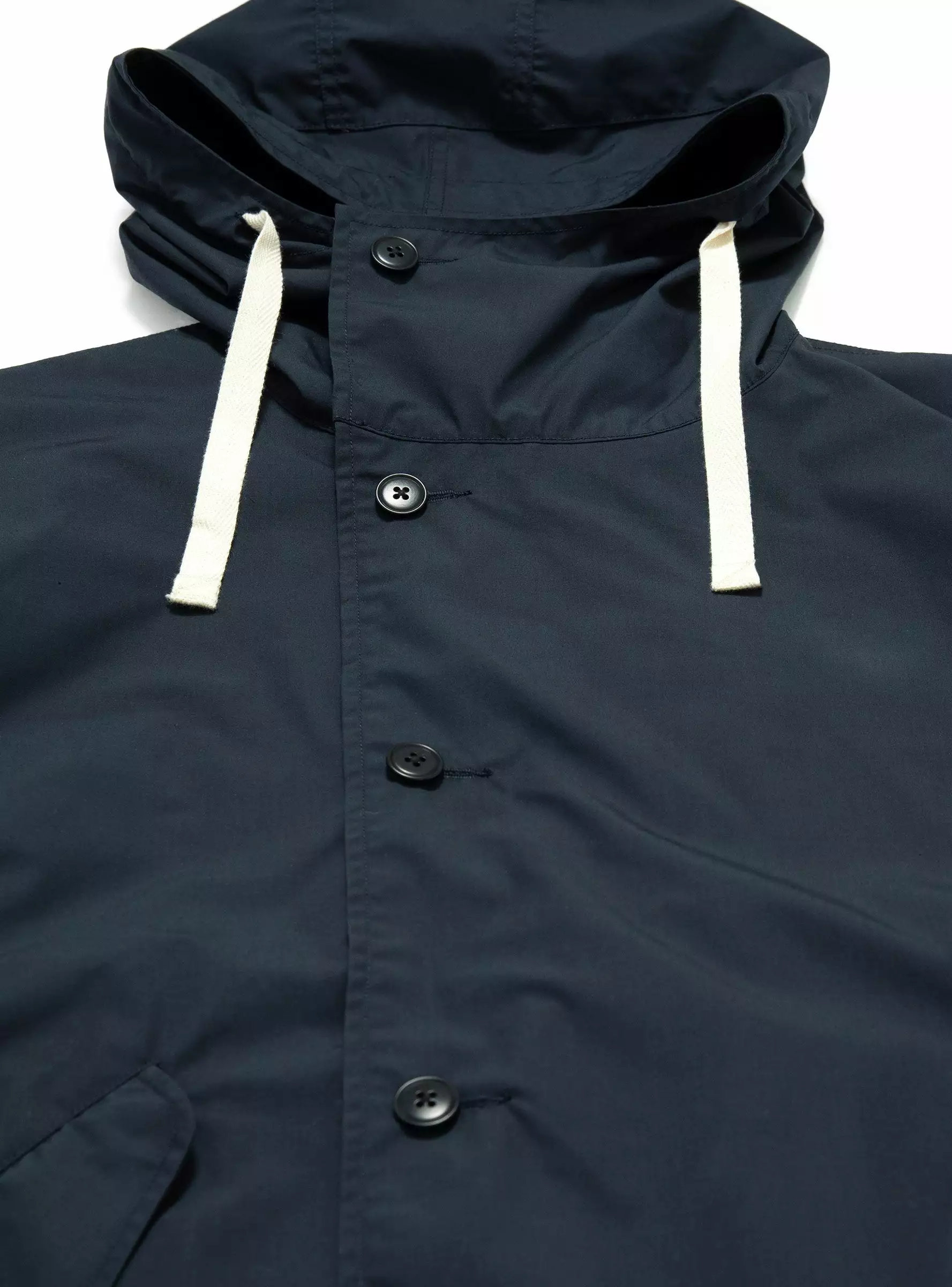 Hooded Jacket Navy