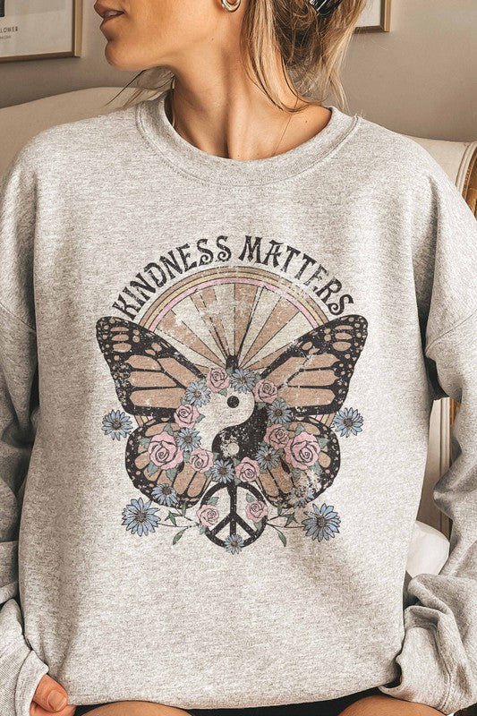 KINDNESS MATTERS SWEATSHIRT PLUS SIZE