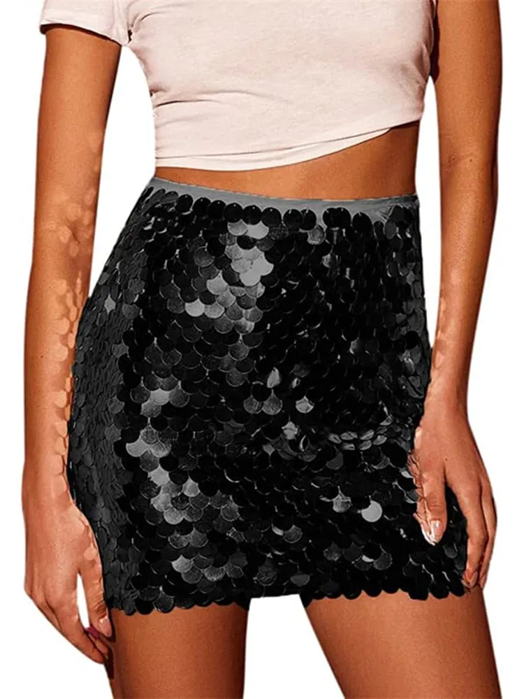 Kline Sequined Mini Skirt