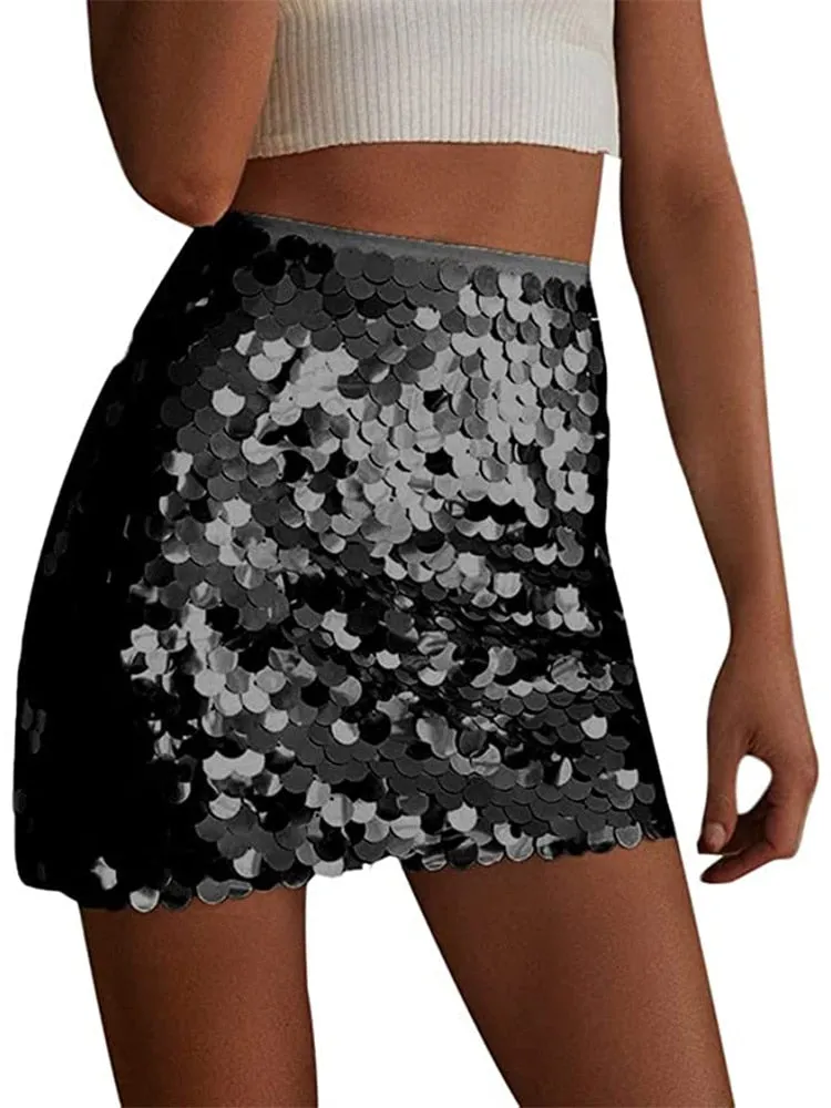 Kline Sequined Mini Skirt