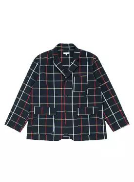 Loiter Jacket Navy Windowpane