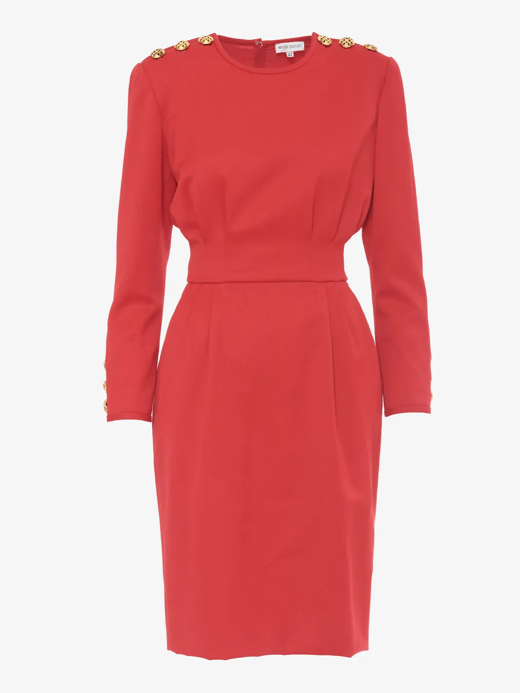 Mario Borsato Wool midi dress