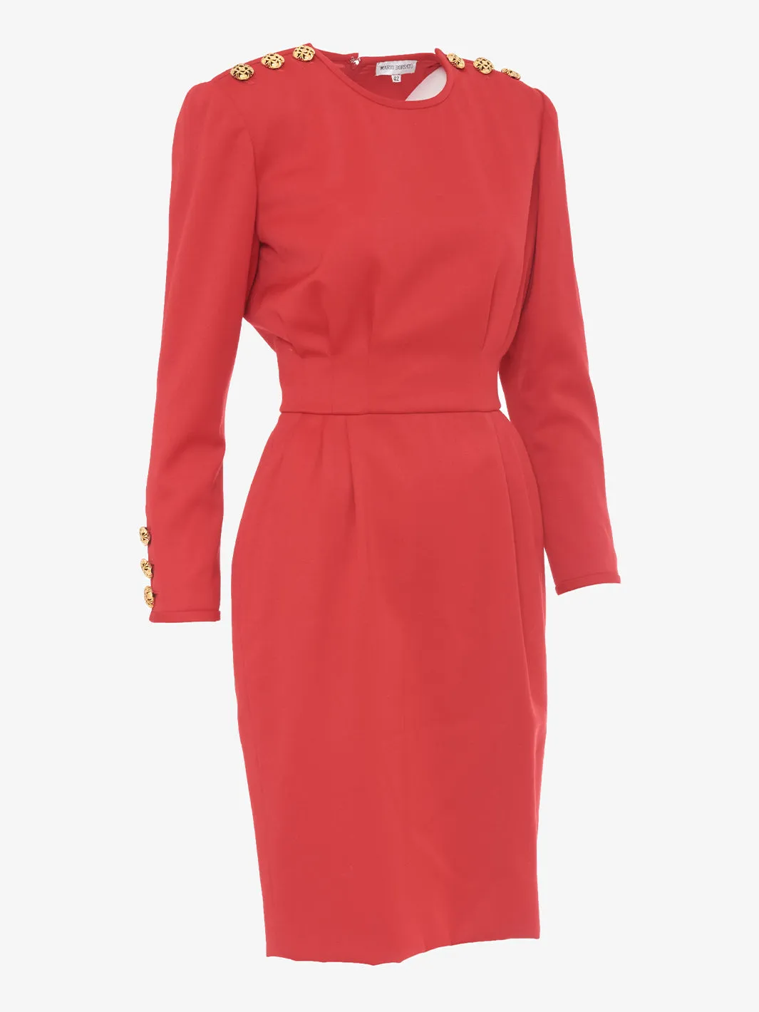 Mario Borsato Wool midi dress