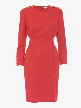 Mario Borsato Wool midi dress