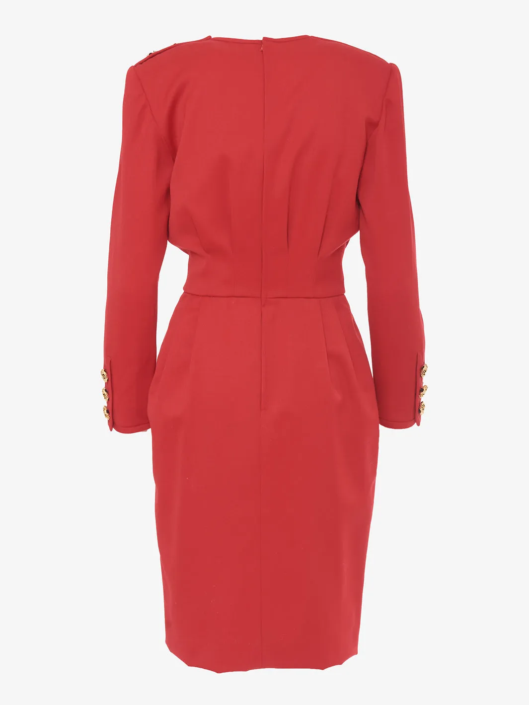 Mario Borsato Wool midi dress