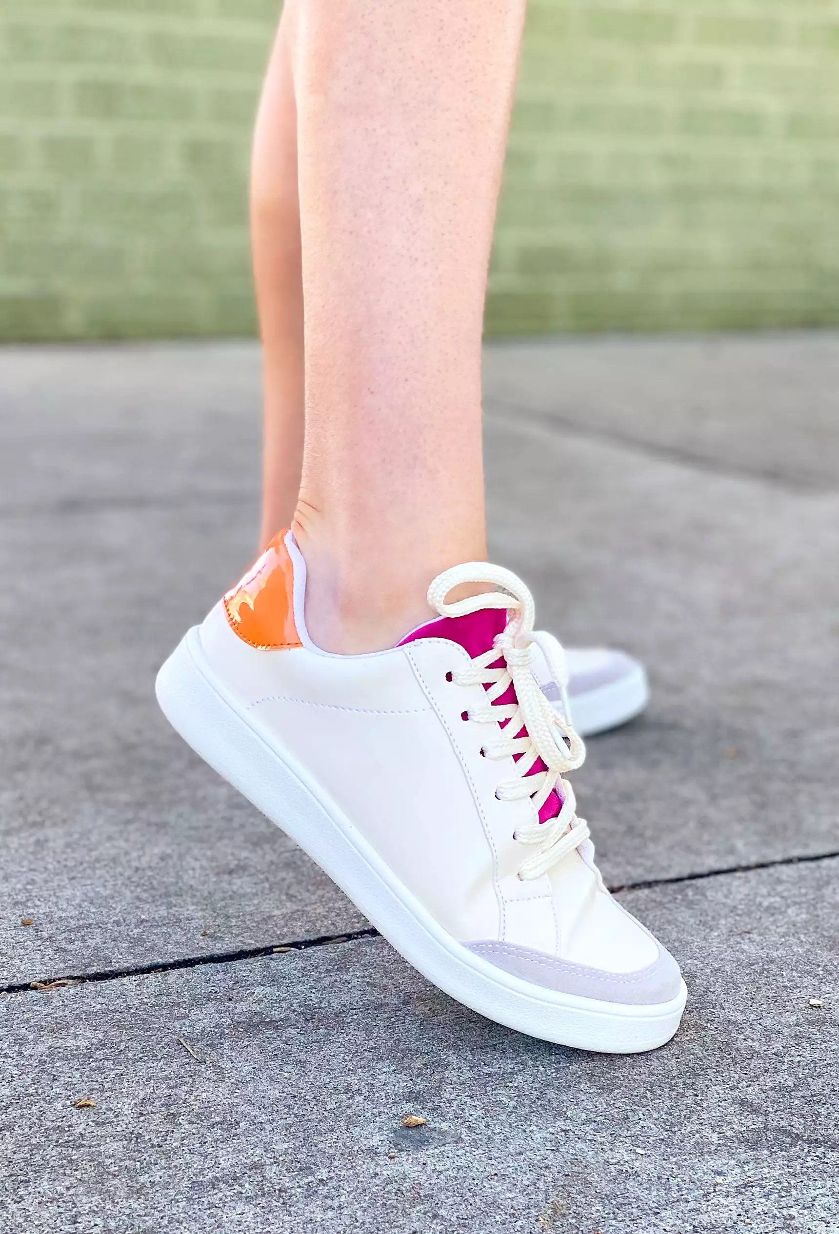 Miel Sneaker in Fuchsia