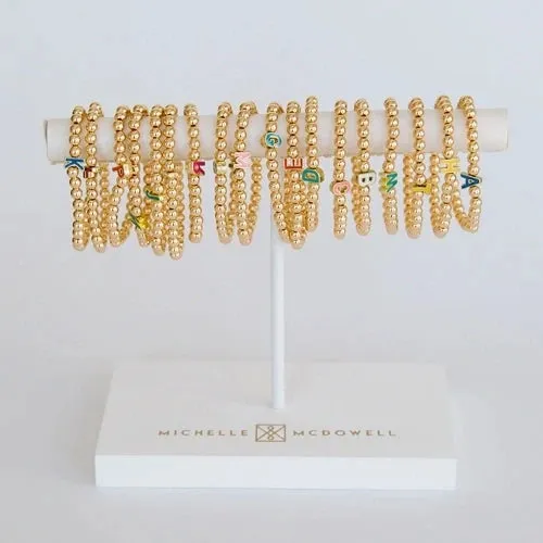 Monica Initial Bracelets