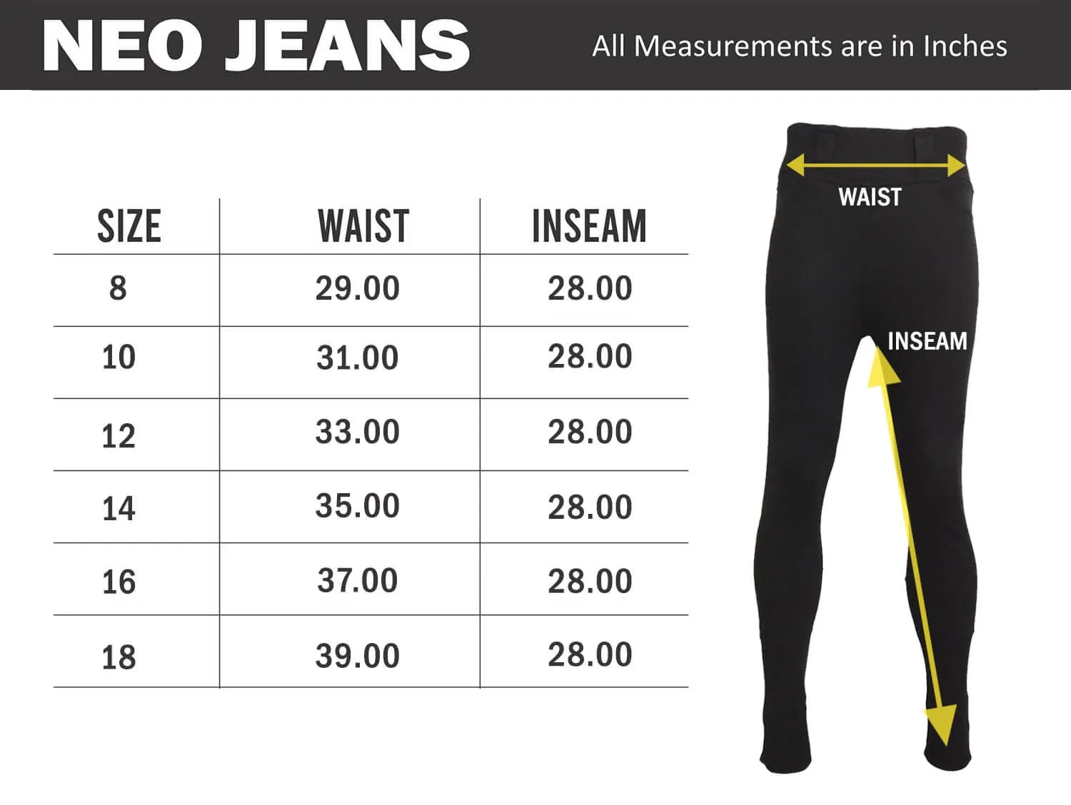 NEO LADIES MOTORBIKE LEGGING BLACK COLOR (WITH ARAMID FIBER PROTECTION)