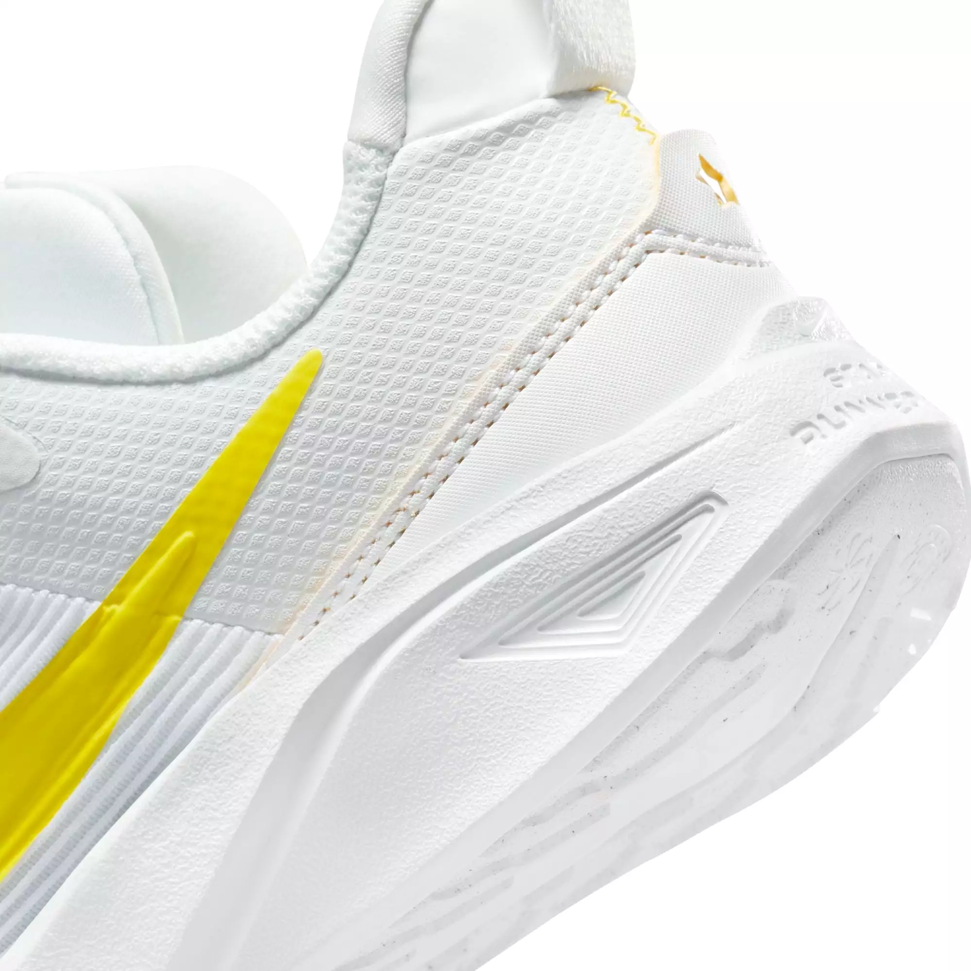 Nike Summit White/Opti Yellow Star Runner 4 Children's Sneaker