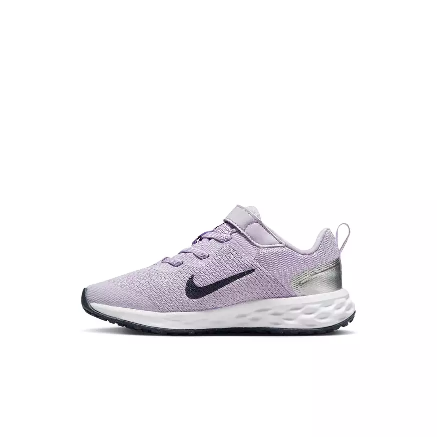 Nike Violet Frost/Thunder Blue Revolution 6 A/C Children's Sneaker