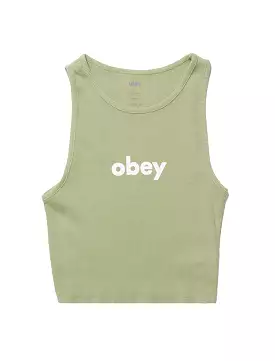 Obey Lower Case Vest Fern