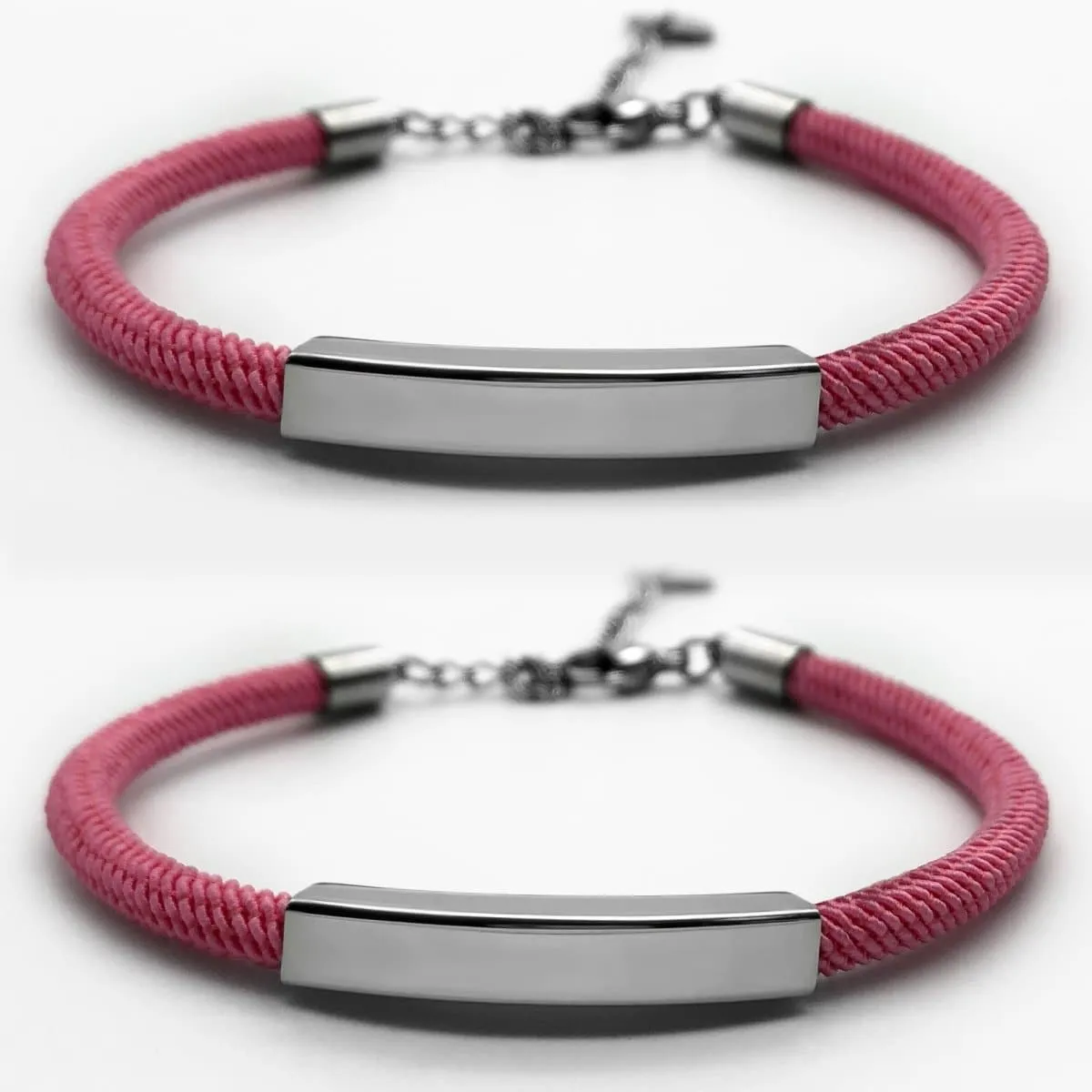 Personalized Couple Bracelets in Different Colors