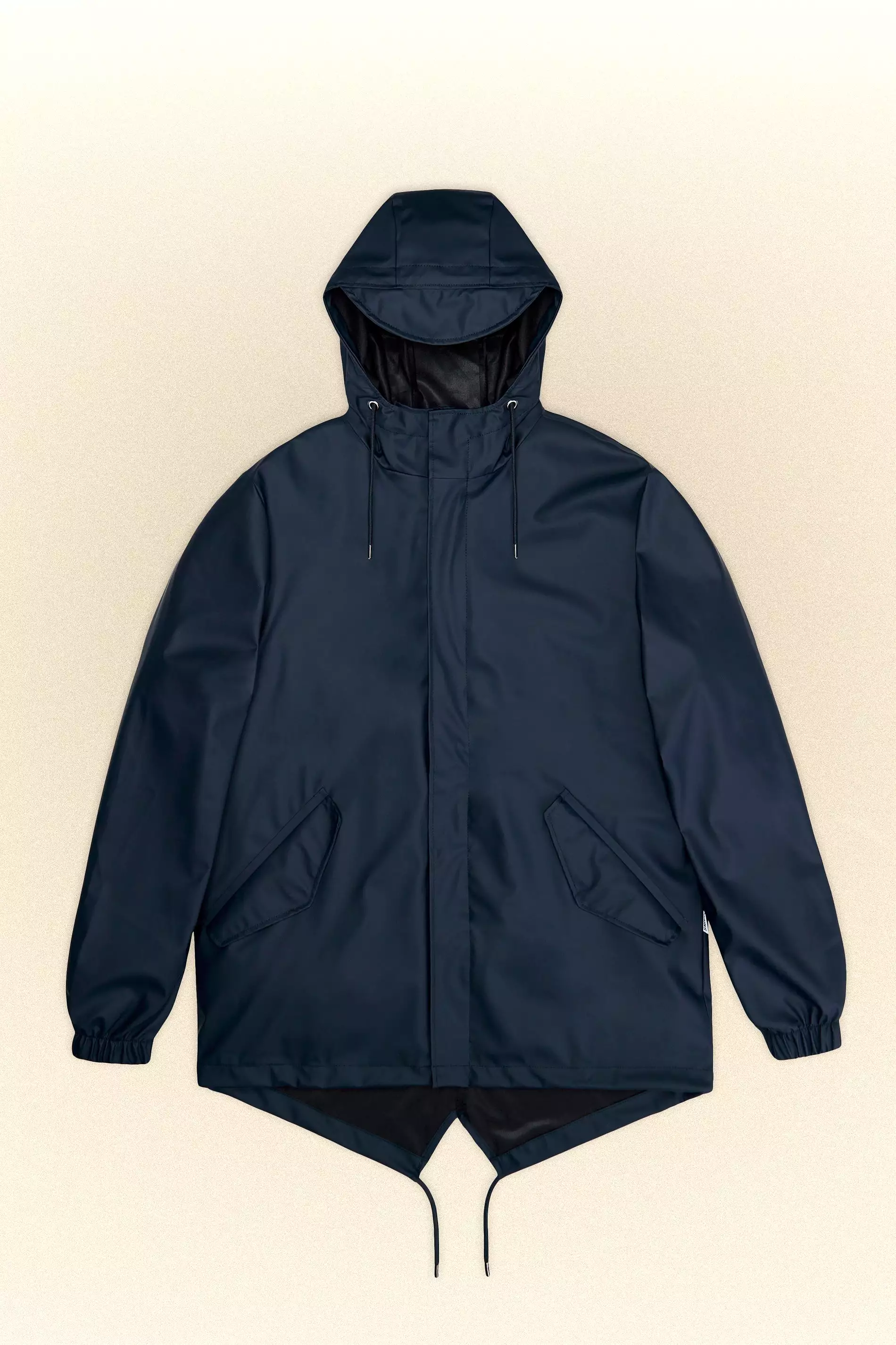 RAINS AI23-24 Fishtail Jacket Navy