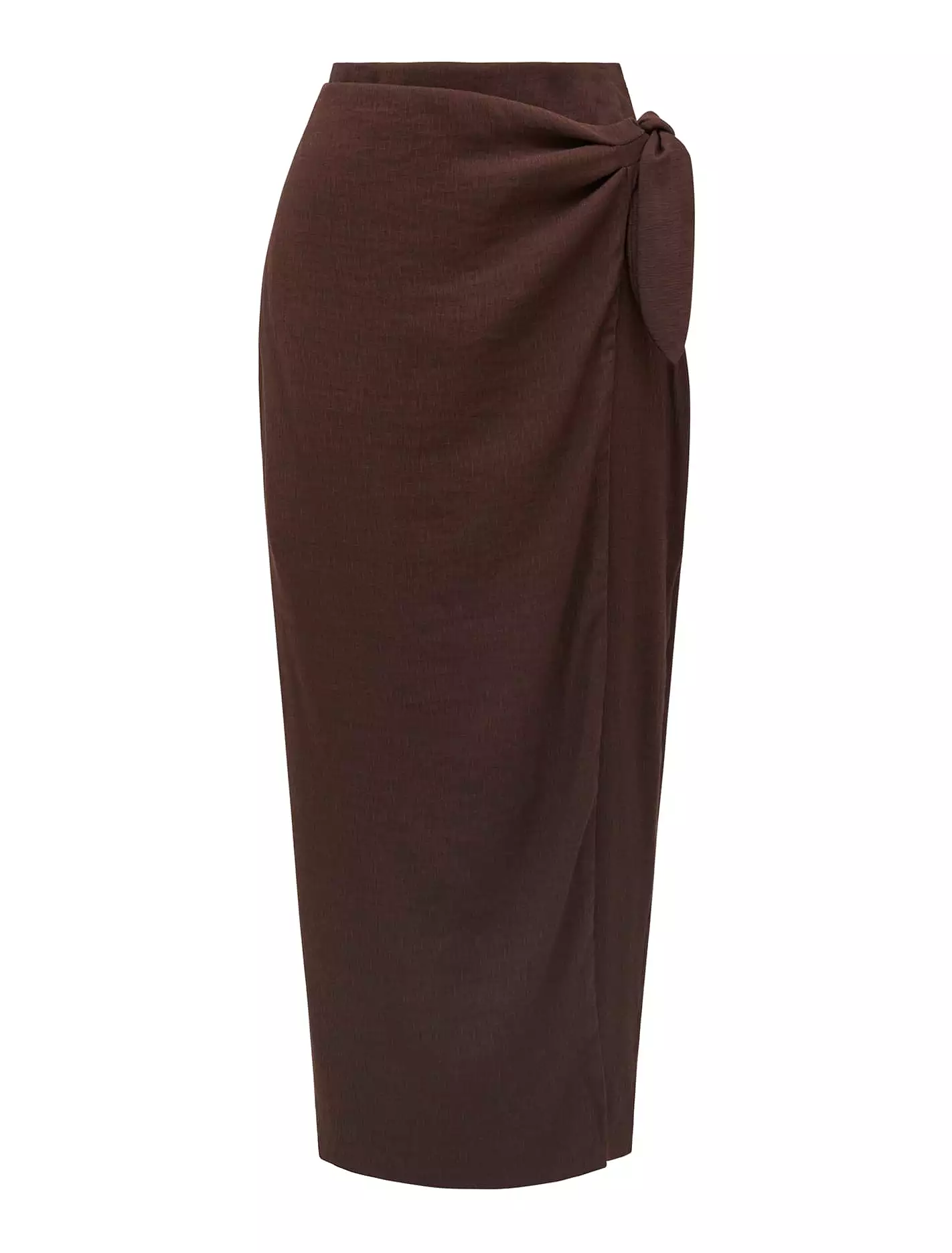 Sarah Crinkle Sarong Midi Skirt