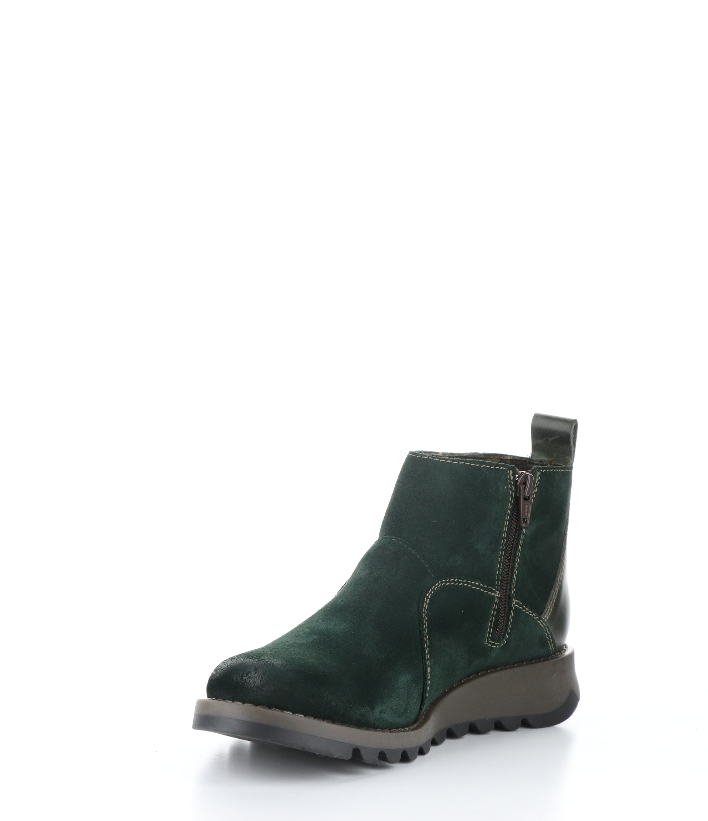 SELY918FLY 003 FOREST GRN/DIESL Round Toe Boots