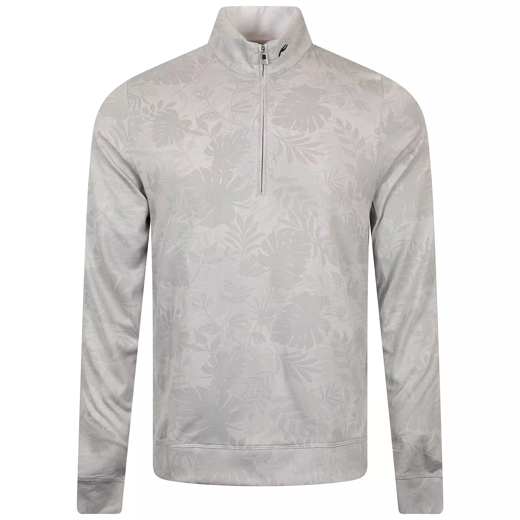 Stephen Half Zip Jacket White/Alloy - SS24