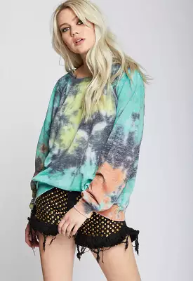 Teegrams - Fall Tie Dye Sweatshirt