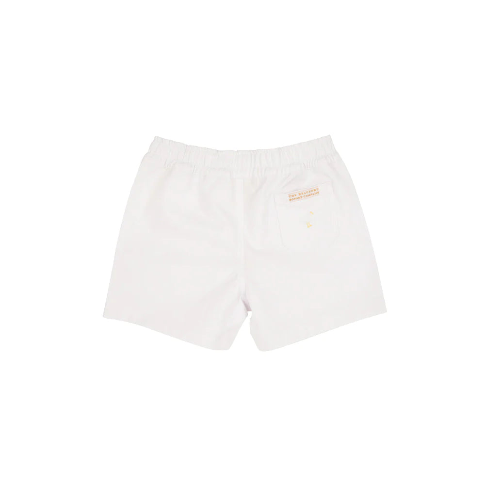 The Beaufort Bonnet Company - Worth Ave White Sheffield Shorts