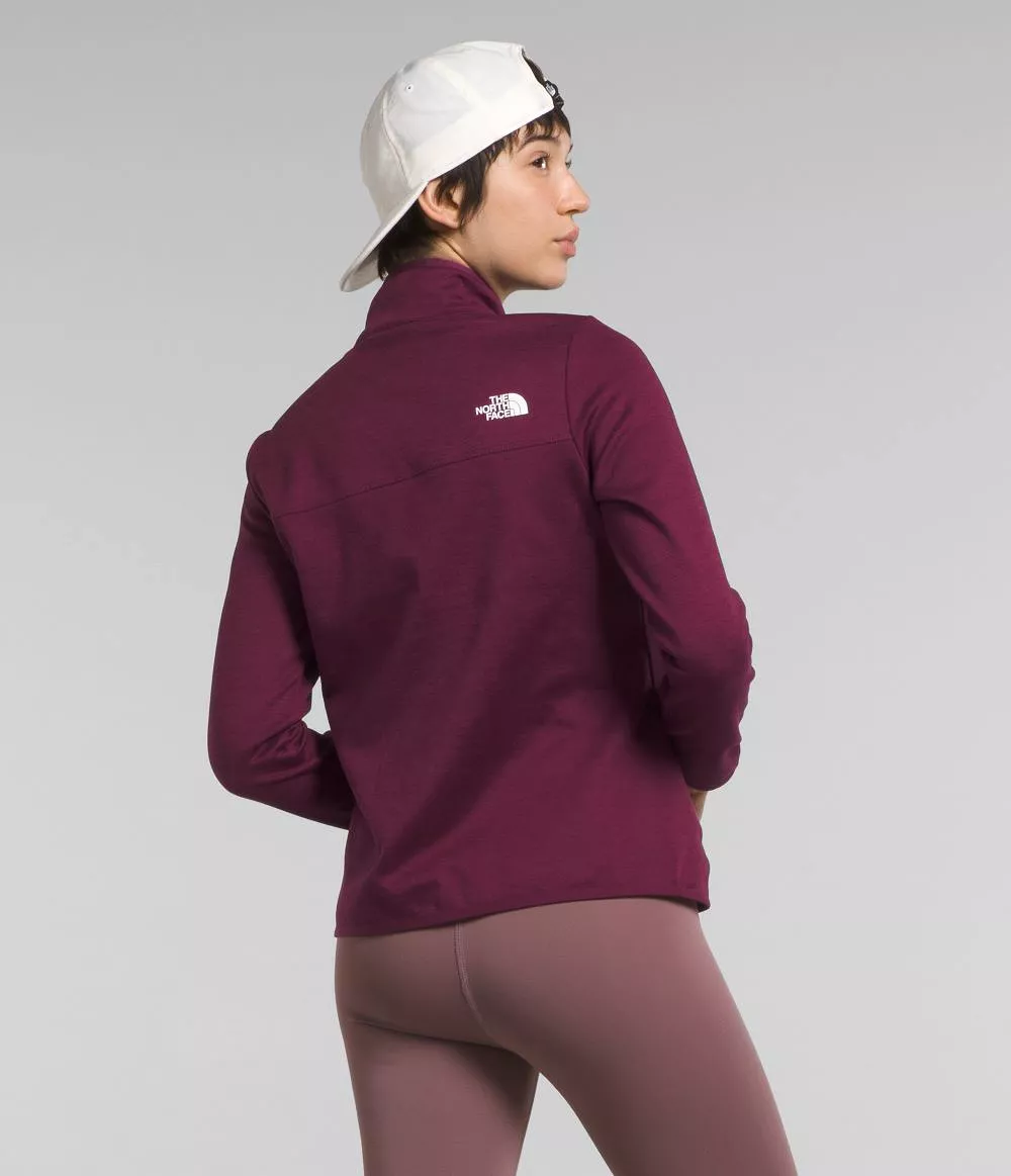 'The North Face' Women's Canyonlands Full Zip Jacket - Boysenberry Heather