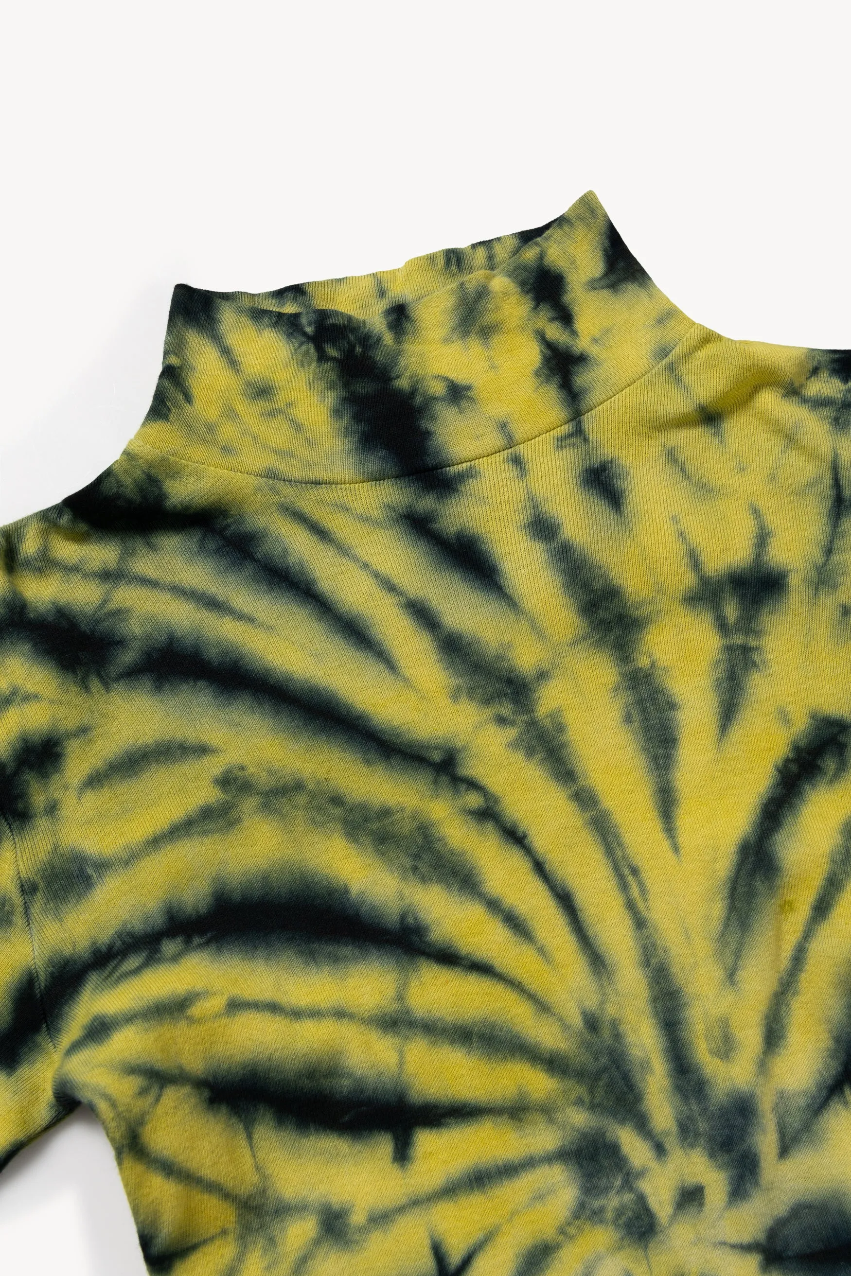 Tie Dye High Neck Top